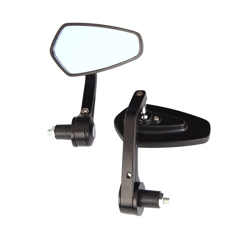 DREAMIZER Motorcycle Bar End Mirrors Universal 7/8" Handle Bar End