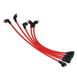 Juego de Cables de Encendido de Bujía para Modelos MGB 1800cc, 5 Uds, 8mm, Cables de Encendido HT de Silicona Roja, Cables de Bujía