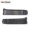 RLB-HILON 1Pair Front Bumper Grille Headlight Filler Trim Panels Set