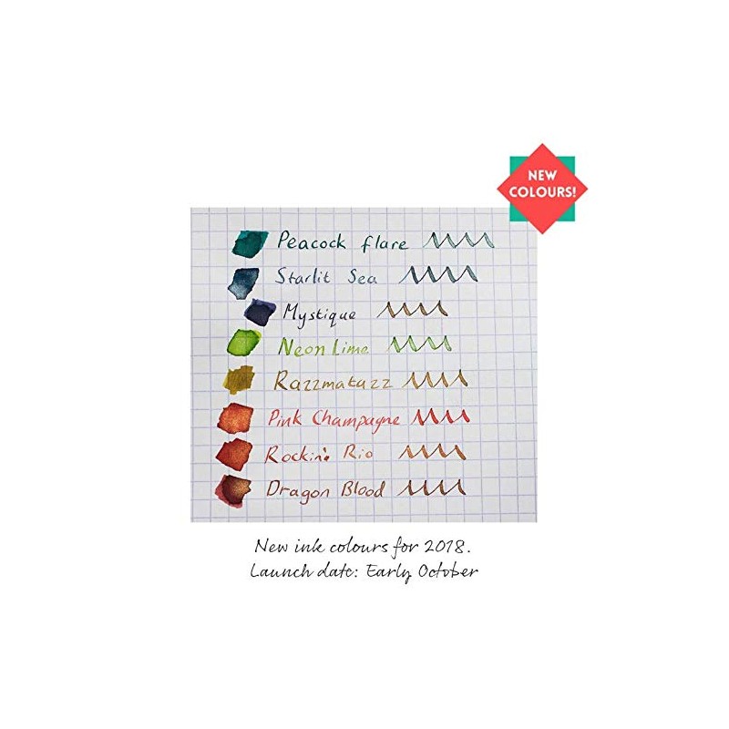 New Diamine 50ml Shimmer Ink Bottle (Mystique)