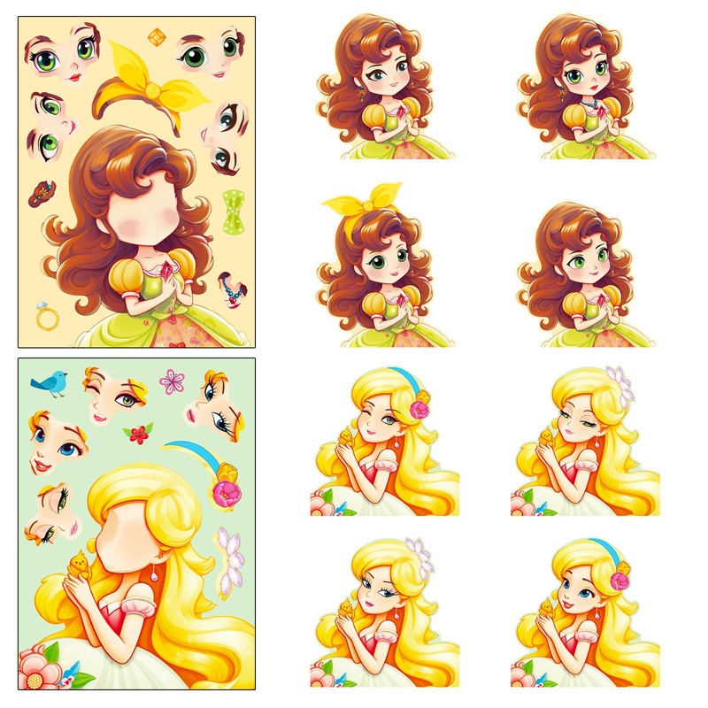Princess Face Swap Sticker, Princess Face Swap Sticker, Princess Makeup,