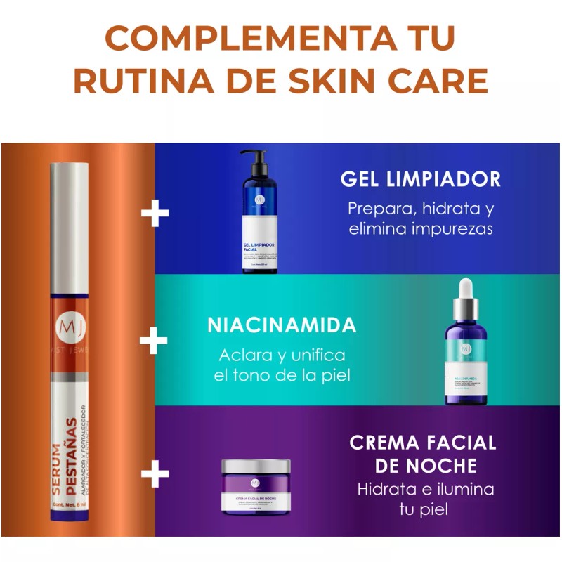 Mist Jewel Suero Alargador Pestanas Alargador Y Crecimiento Biotina