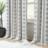 Melodieux Blackout Boho Curtains for Bedroom Room Darkening Curtains 63