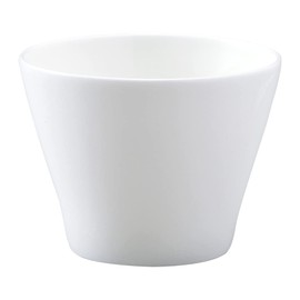 Narumi 50481-2678 Styles Bowl, White, Diameter 3.3 in (8.5 cm), 4.7 fl oz. (140 cc), Free Cup, Microwave Safe, Dishwasher Safe