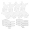 WOONEKY 100pcs Y Comb Eyelash Lift Tool Transparent Lash Perm