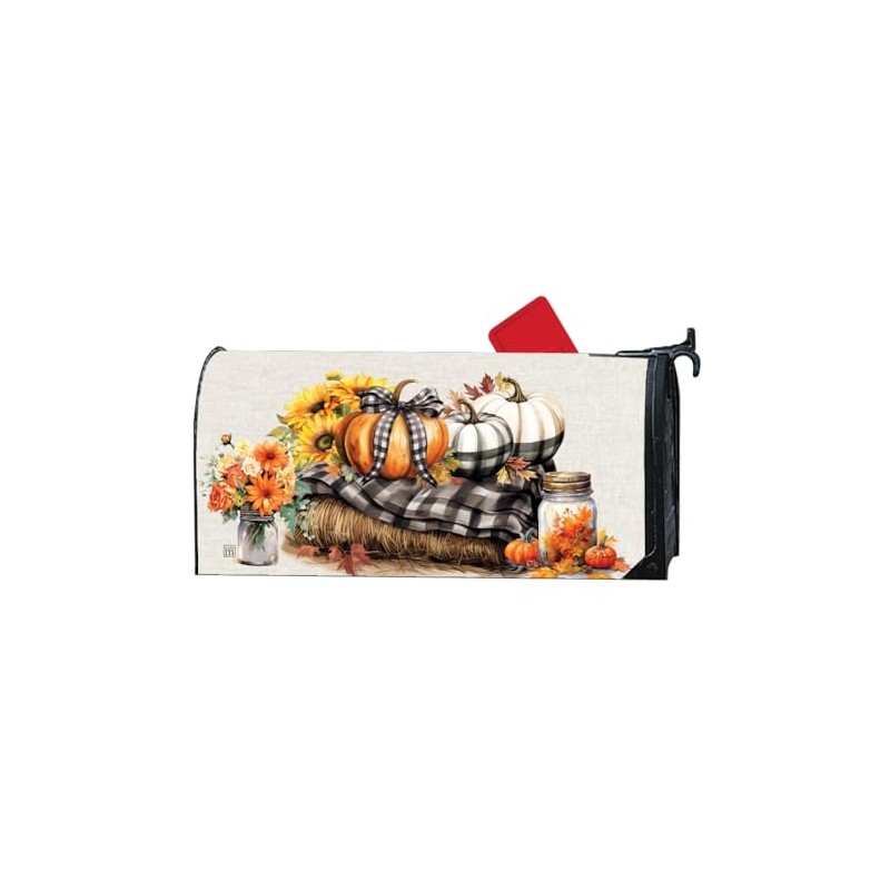Studio M Decorative Fall Autumn MailWrap Fits Standard Size 6.5