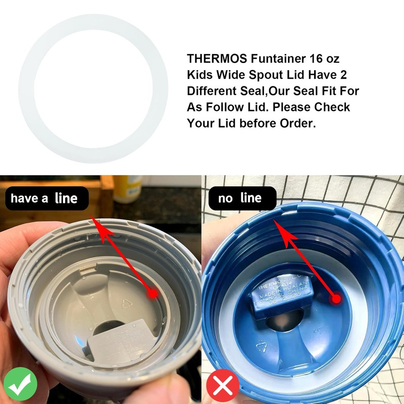 Joshey Replacement Rubber Seal for Thermos Funtainer 16 Ounce Spout