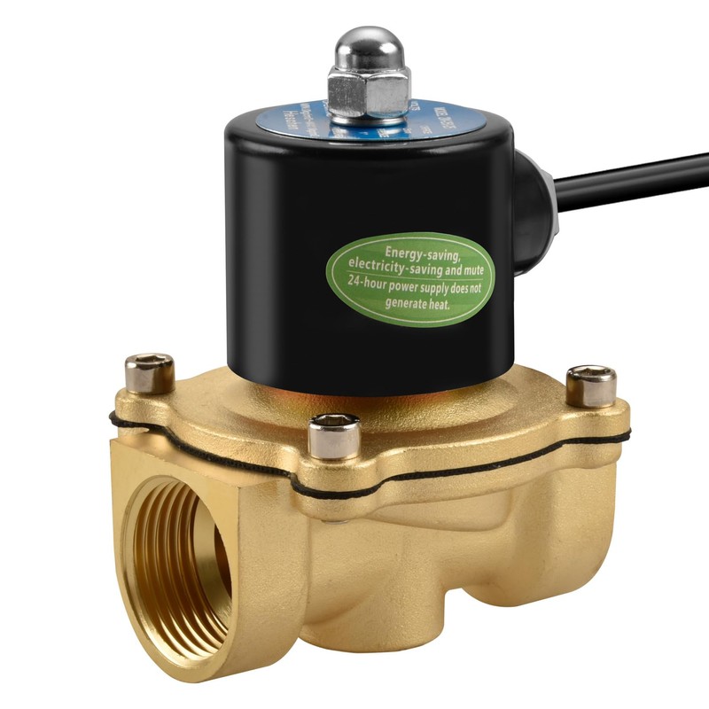 Heschen Brass Electric Solenoid Valve 2W-250-25J 1 Inch AC220V Direct