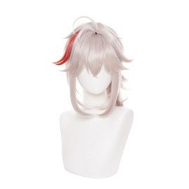 Haragami Genshin Cosplay, Manyo Kiryu, Manyo Kaedehara, Wig, Kazuha, Heat Resistant Wig, Wig, For Disguise, Wig, Costume Accessory, Cosplay Wig