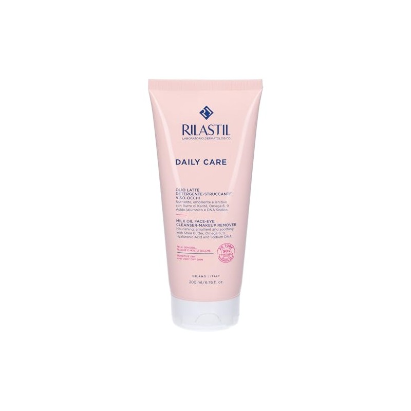 Rilastil Daily Care Cleansing Milk Oil for Face and Eyes