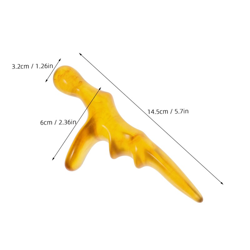 FRCOLOR Foot Massage Stick for Reflexology Ergonomic Acupoint Treatment Tool
