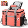 Maelstrom Collapsible Soft Cooler Bag,35/55/75 Cans Beach Cooler with Flip