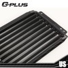 G-PLUS Radiator Upper Shutter Grille Replacement Compatible with 2018 Chevy