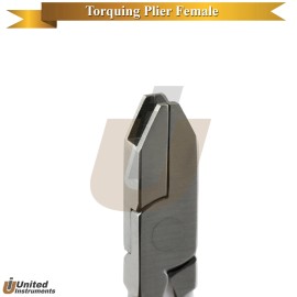 Medentra Dental Archwire Torquing Plier Male/Female 13cm Ortho Care Tweed Arch Pliers Set