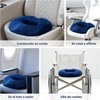 OSLIFE Cojin para Coxis y Ciatica Lumbar，Cojines para Silla Memory