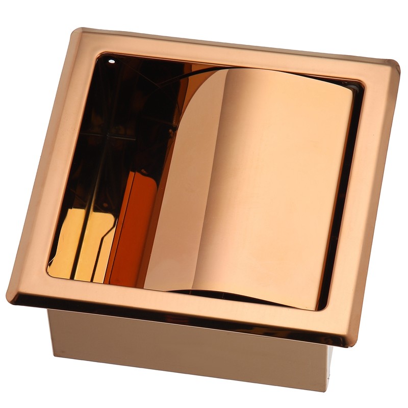 Embedded Style Toilet Paper Holder Stainless Steel Paper Towel Holder
