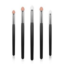 WLLHYF 5Pcs Makeup Brushes Set Eyeshadow Applicators Sponge Eyeshadow Brush Sets Reusable Washable Professional Eye Shadow Applicator Brush Set