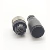 Pack of 5 M12 4-Pin D Code Female Circular Connectors,