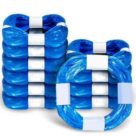 Eckerdromk Pack of 10 Nappy Bins Odour-Proof Refill Cassettes, 4.5 m Litter Locker Refill Cassettes, Baby Plastic Nappy Bin, Nappy Bag with Excellent Sealing and Toughness