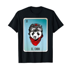 El Chido Mexican Slang Chicano Bingo Cards T-Shirt
