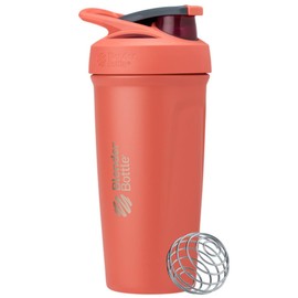 Blender Bottle Mixer Shaker Bottle Strada Stainless Steel 24oz Grapefruit 710ml (590ml Memory) BBSTSC24-GF Stada Stainless Steel 24oz Grapefruit
