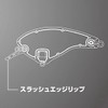 Shimano ZQ-C75T 009 Bantam Macbeth Big Lure, Clear Red Gill