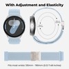 RUIMAYA Braided Watch Strap, 22mm Quick Release Watch Bands Breathable