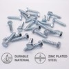 SKIR'CO (Pack of 25) DIN 571 Galvanised Steel Hex Head