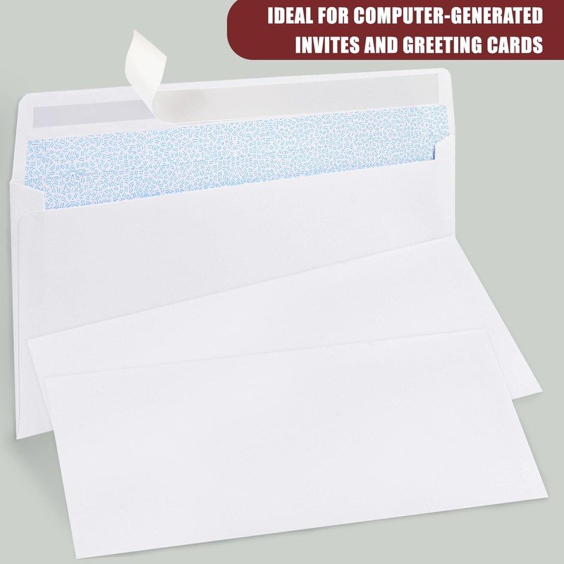 Joyberg 72 Packs #10 Envelopes, Business Envelopes, Envelopes Self Seal,