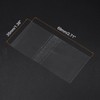 PATIKIL 250pcs 69x35mm Perforated Shrink Bands PVC Heat Shrink Wrap