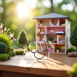 5Pcs Dollhouse Mini Stethoscope Care Tools Dollhouse Dolls Miniature Garden Kit, Hospital Accessories Toys Set for Toy House Decoration Doll Miniature,Dollhouse Décor,Dollhouse Accessories