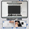 Brannded 24×30 Inch Stove Backsplash Splatter Guard Range Hood Backsplash