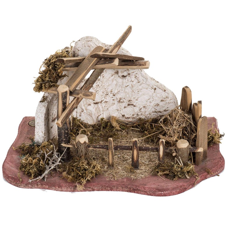 Holyart Sheepfold Fontanini Nativity Scene 12 cm