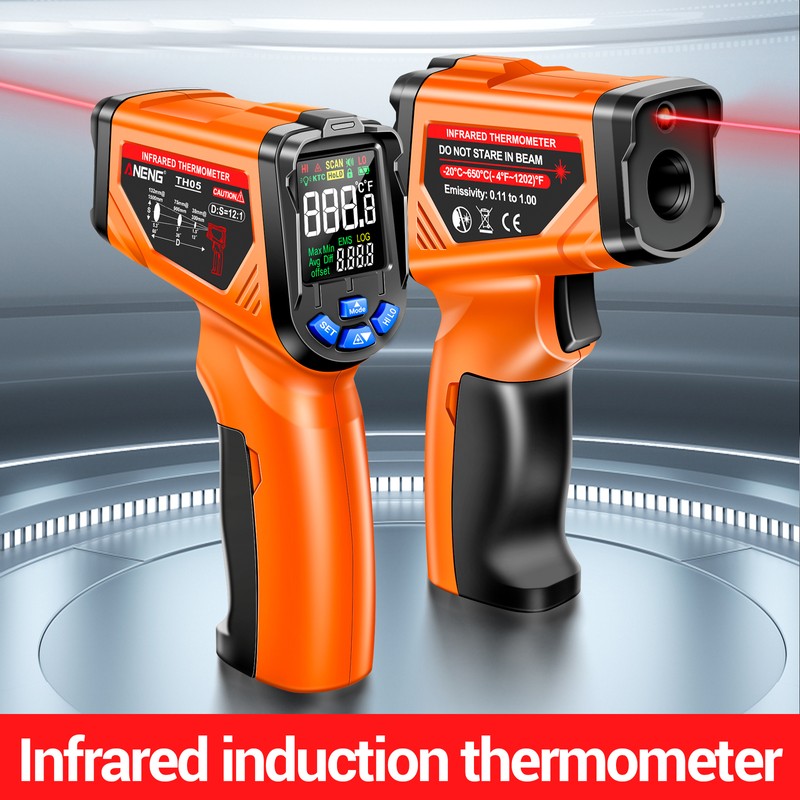 ANENG TH05 Non-Contact Infrared Thermometer -20℃~650℃/-4℉~1202℉ IR Laser Sensor Circuit