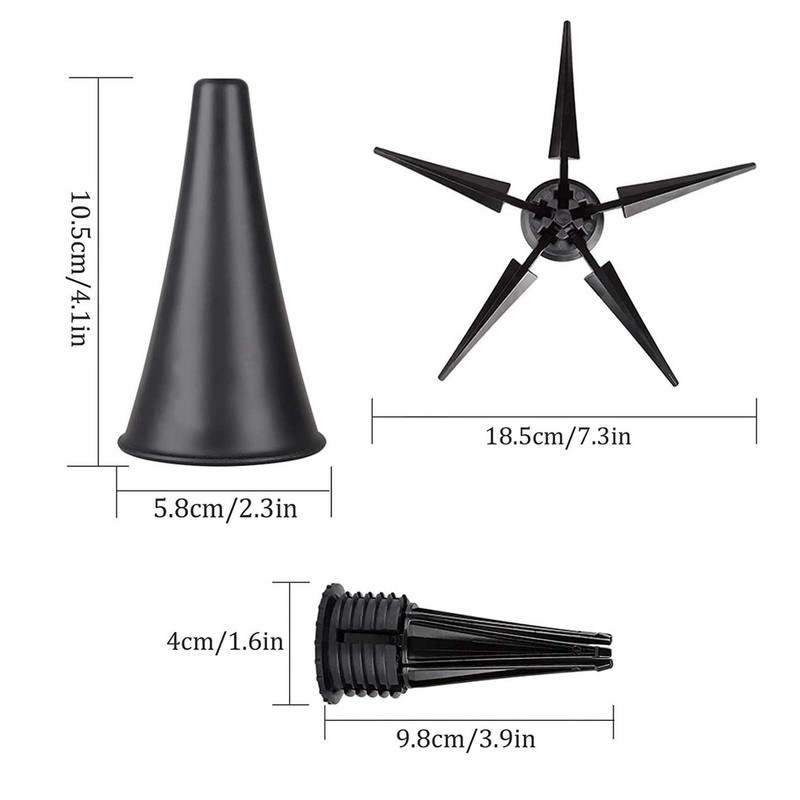 Portable Clarinet Holder 5 Leg Foldable Base Clarinet Support Stand