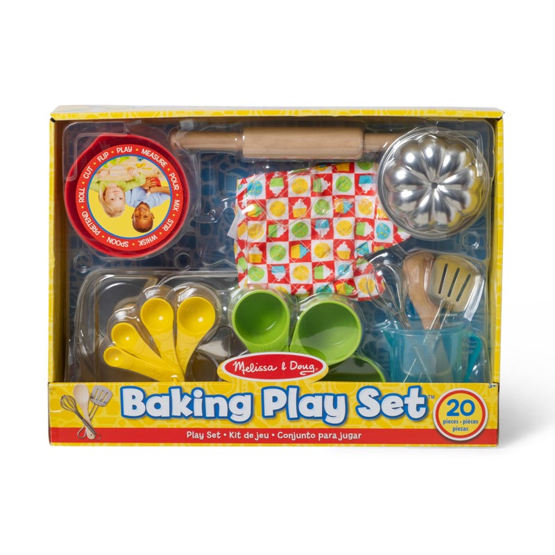 Melissa & Doug Baking Play Set (20 pcs) - Play