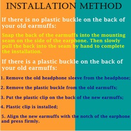 TaiZiChangQin ElO 7.1 AIR Upgrade Ohrpolster Ohrpolster Ersatz Kompatibel mit Roccat ElO 7.1 AIR/ELO 7.1 USB/ELO X Stereo Kopfhörer Protein-Leder-Ohrpolster