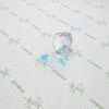 Small Double Waterproof Anti Allergy Bamboo Mattress Protector 122x190x35-40 cm