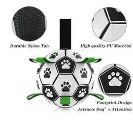 CCLKHY Dog Toy Ball, Interactive Pet Toy, Water Toy, Floating Ball, Dog Football Intelligence Toy, Dog Football for Medium and Small Dogs Pets