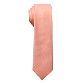 MASADA Mens Tie Handmade & Carefully Crafted 6cm Wide, salmon