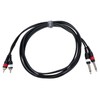 Pronomic J4RC-3 Audio Cable - 2x 6.3 mm Mono Jack