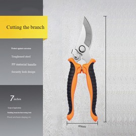 Gardening Scissors For Plants - Garden Clippers Handheld - Precision Plant Shears - pruning shears-Flower Stem Cutter - Hand Pruners for Professional and Home Gardeners,PP+TPR