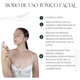 Tónico Facial Rejuvenecedor con Agua de Arroz y Colágeno - Hidratante y Reafirmante - Potenciador de Luminosidad y Elasticidad para Todo Tipo de Piel.