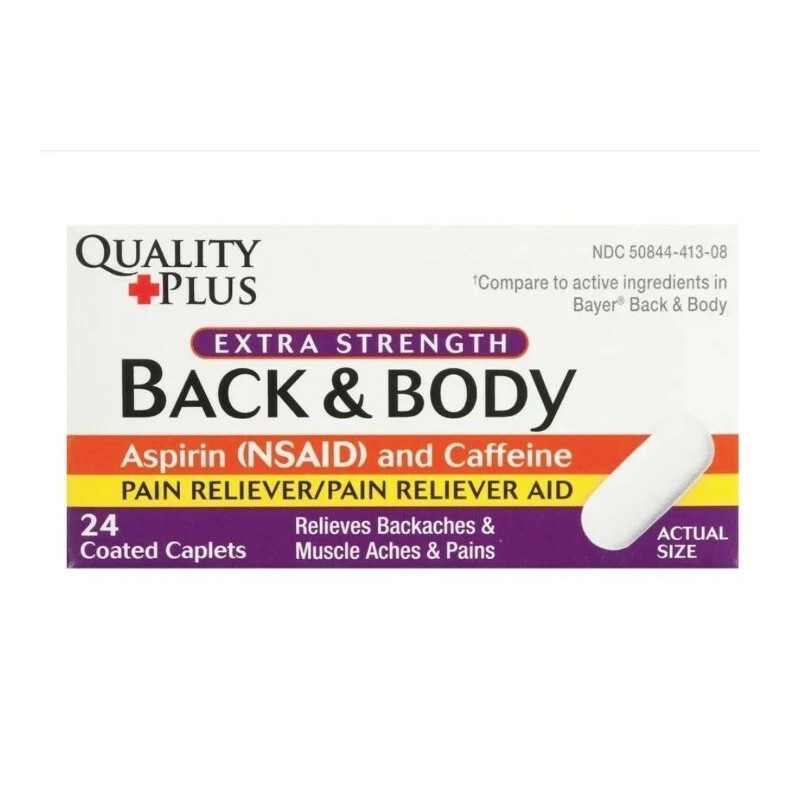 Lot Of 6 Quality Plus Extra Strength Back & Body,