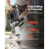 Electric Jackhammer 3000 W 1700 BPM SDS Max Concrete Breaker