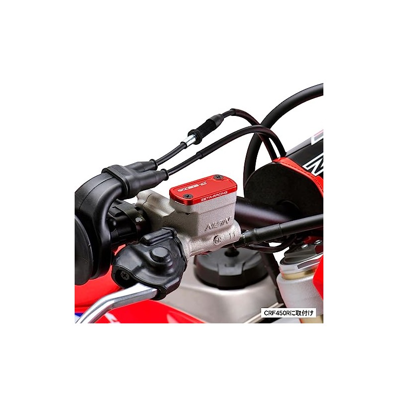 ZETA RACING CR/CRF/CT125 Reservoir Cover Red Dirt Freak DIRTFREAK F6461