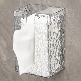 1 x Elegant Multifunctional Glacier Pattern Wall Mounted Tissue Box