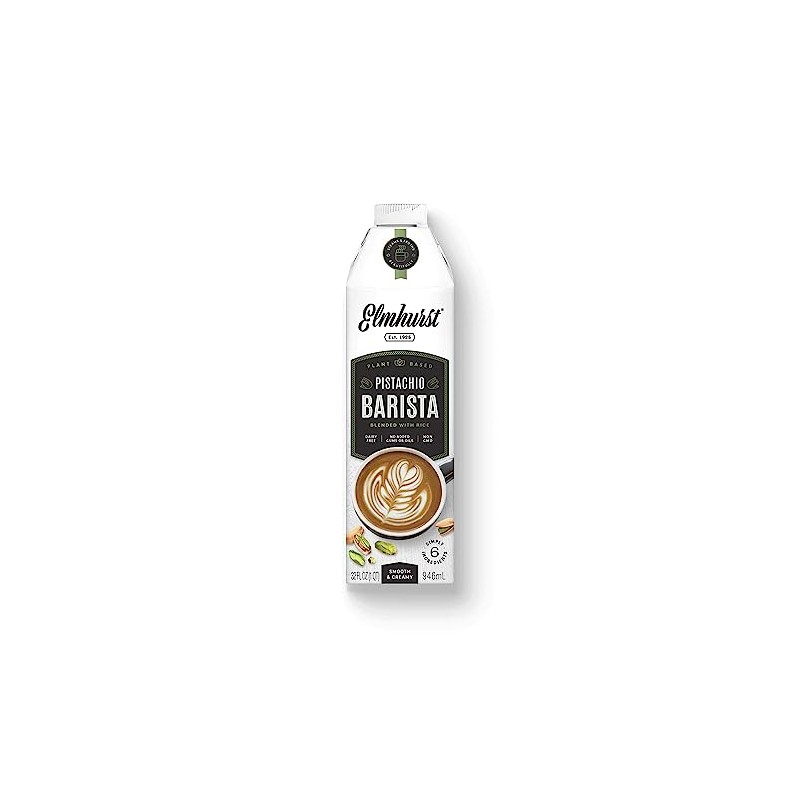 Elmhurst, Barista Pistachio Milk, 32 Fl Oz