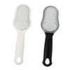 Baluue 2pcs Stainless Steel Foot File Board Pedicure Callus Rasp