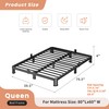 VIPSHOW 4 Inch Queen Heavy Duty 3500 lbs Bed Frame